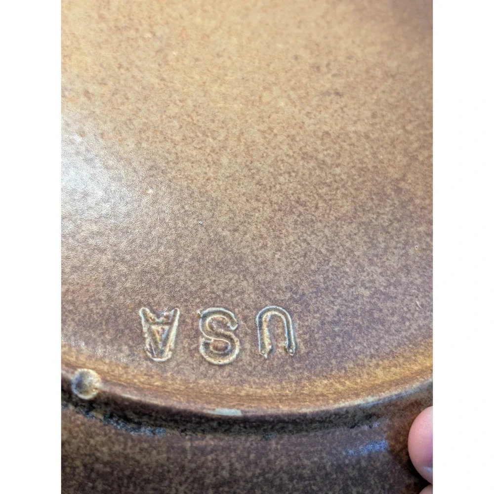McCoy Dinner Plate Canyon Mesa Pottery Stoneware 10 3/8